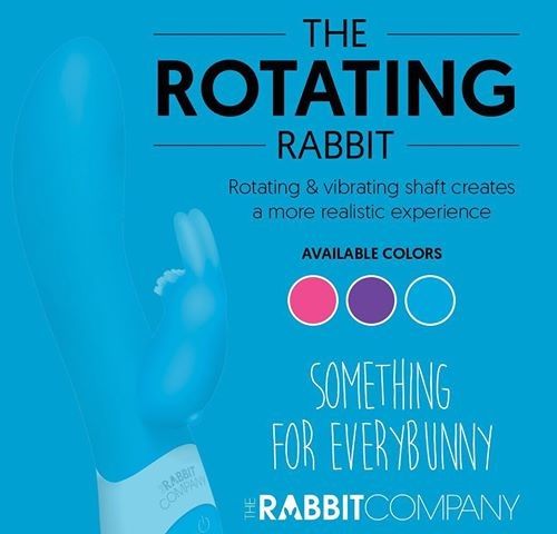 TRC - The Rotating Rabbit 旋轉兔按摩棒 - 紫色 照片