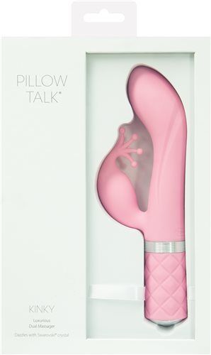 Pillow Talk - Kinky Rabbit Vibe - Pink photo