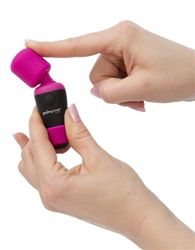 Palmpower - Pocket Massager - Black/Pink photo