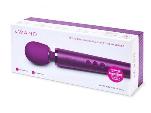 Le Wand - Petite Rechargeable Vibrating Massager - Cherry photo