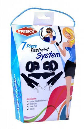 Frisky - 7 Piece Beginner Restraint Kit - Black photo