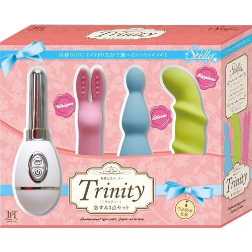 Japan Toys - Trinity 3-Cap Mini Vibrator photo