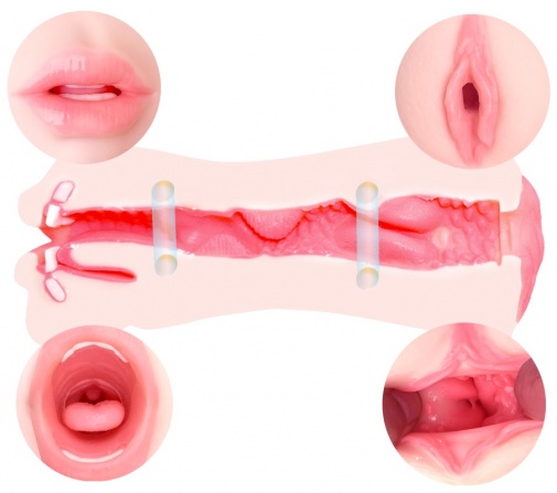 Ondo - NUPU Double Side Masturbator Mouth and Vagina photo