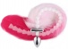 MT - Screwed Tail Plug with Cat Ears - Pink photo-5