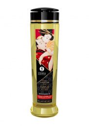 Shunga - Romance Massage Oil Sparkling Strawberry Wine - 240ml photo