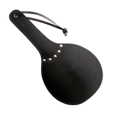 Rouge - Leather Ping Pong Paddle - Total Black photo