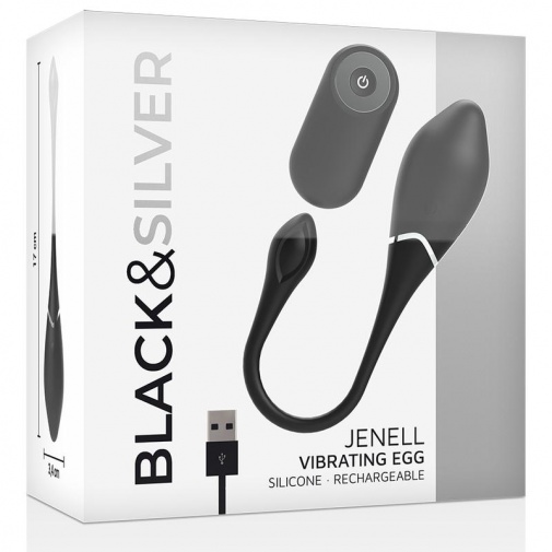 Black&Silver - Jenell 震蛋 - 黑色 照片