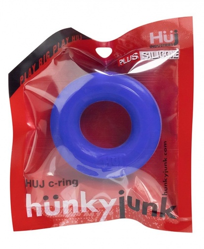 Hunkyjunk - Huj Cock Ring - Blue photo