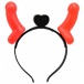 HHT - Glowing Dicky Devil Horns Hairband photo