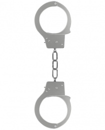 Ouch - Beginner Handcuffs - Silver photo