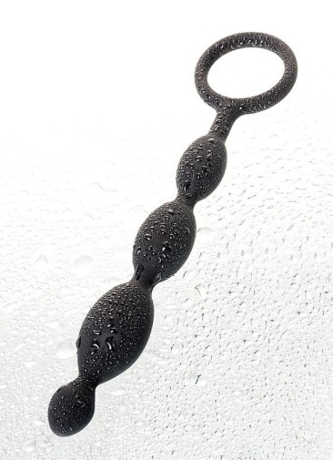 A-Toys - Anal Beads 19.5cm - Black photo