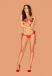 Obsessive - Lovlea Thong w Bows - Red - L/XL photo-3