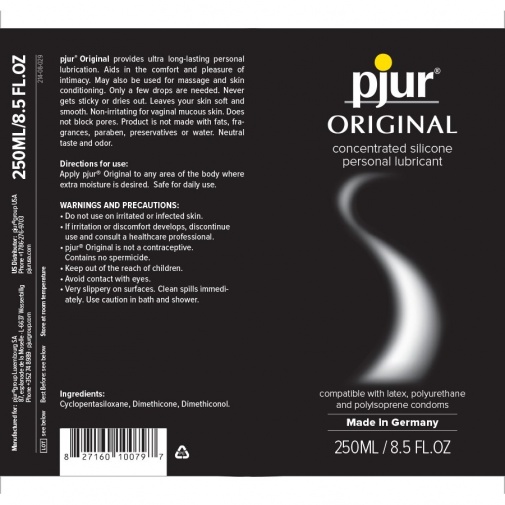Pjur - Original Silicone Glide - 250ml photo