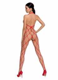 Passion - Bodystocking BS091 - Red photo