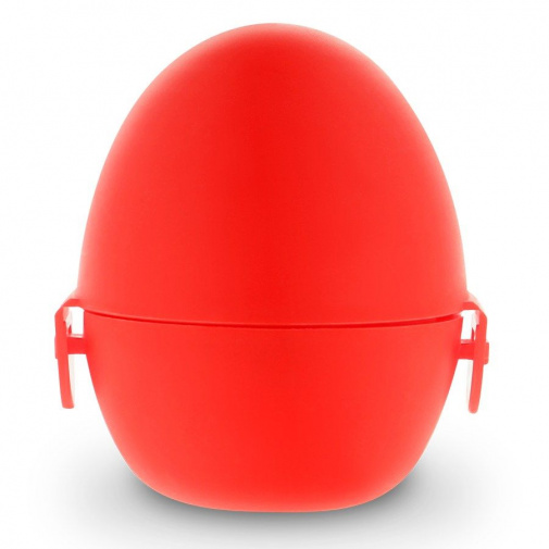 Jamyjob - Egg Masturbator Black Version - Red photo