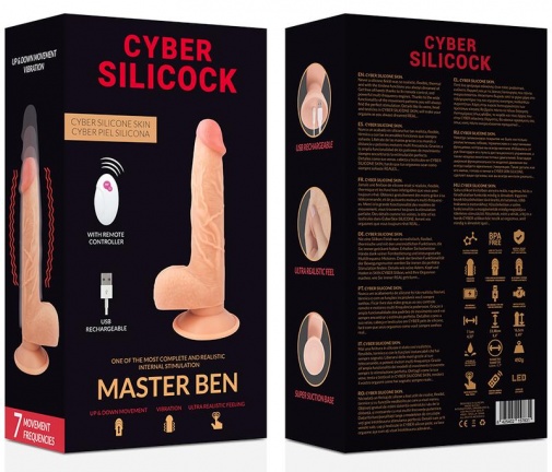 Cyber Silicock - Master Ben Up&Down Vibro Dildo photo