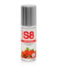 S8 - 草莓味水性润滑剂 - 125ml 照片