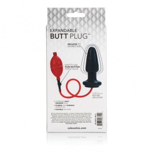 CEN - Expandable Butt Plug - Black photo