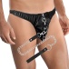 Darkness - Leather Thong w Leash photo-3