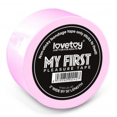Lovetoy - My First Bondage Tape 15m - Pink photo