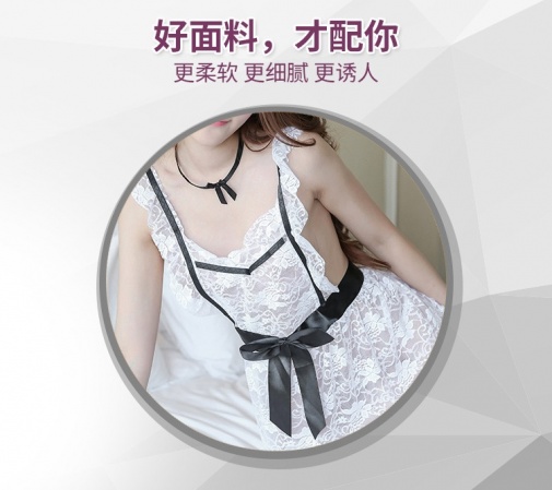 SB - Maid Sweet Costume - White photo