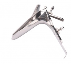 MT - Vaginal Speculum Long - Silver photo