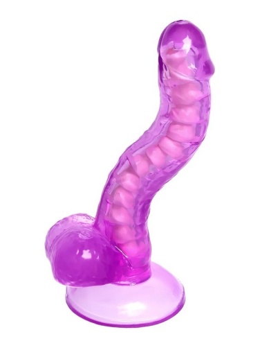 A-Toys - Celiam Flexible Dildo 20.5cm - Purple photo