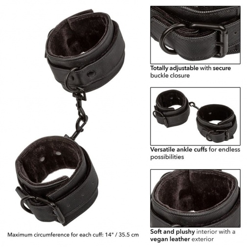 CEN - Boundless Ankle Cuffs - Black photo