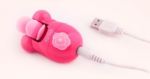 MyToys - Kiss Clitoral Stimulator - Hot Pink photo