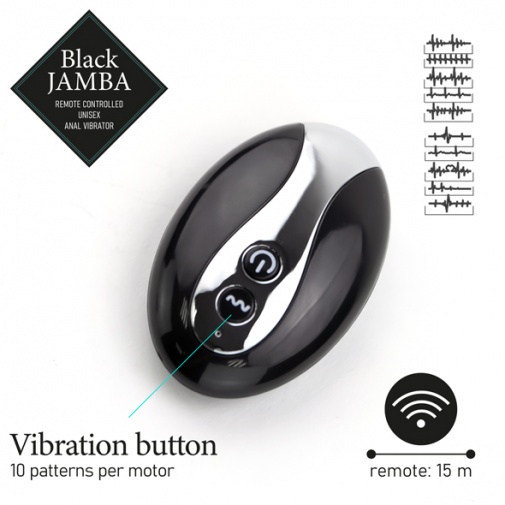 Feelztoys - Black Jamba Anal Vibrator photo