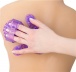 Simple & True - Roller Ball Massage Glove - Purple photo-7
