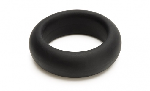 Je Joue - Silicone Cock Ring - Maximum Stretch - Black photo