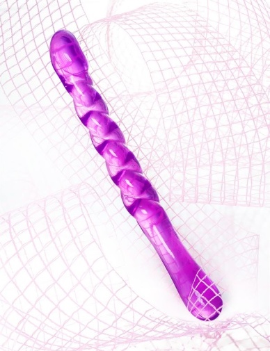 A-Toys - Tanza Double Dildo - Purple photo