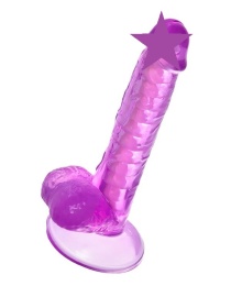 A-Toys - Celiam Flexible Dildo 20.5cm - Purple photo