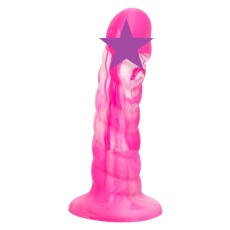 CEN - Twisted Ribbed Anal Plug - Pink photo