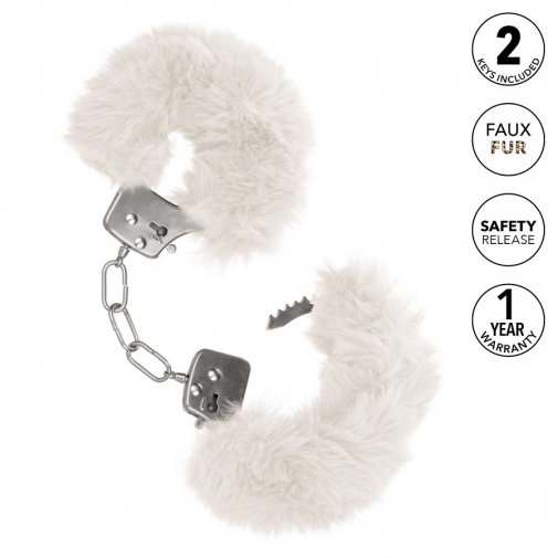 CEN - Ultra Fluffy Furry Cuffs - White photo