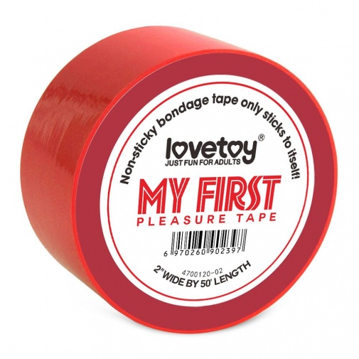 Lovetoy - My First Bondage Tape 15m - Red photo