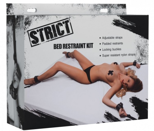 Strict - Bed Restraint Kit - Black photo
