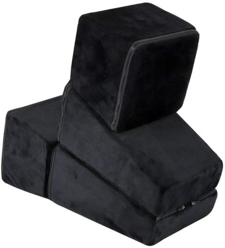MT - Flannel Irregular Love Furniture - Black photo