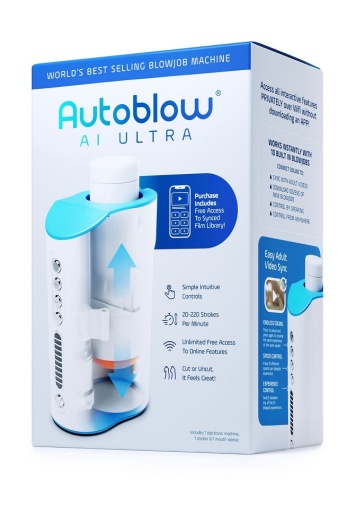 Autoblow - AI 極致電動自慰器 - 白色 照片