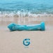 Gildo - 海洋波纹玻璃假阳具 - 蓝色 照片-7