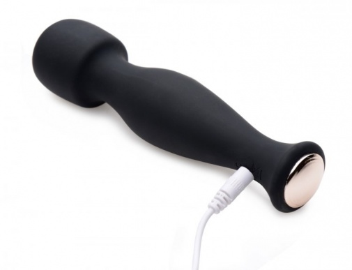 Inmi - Mighty Powerful 10X Silicone Massager - Black photo