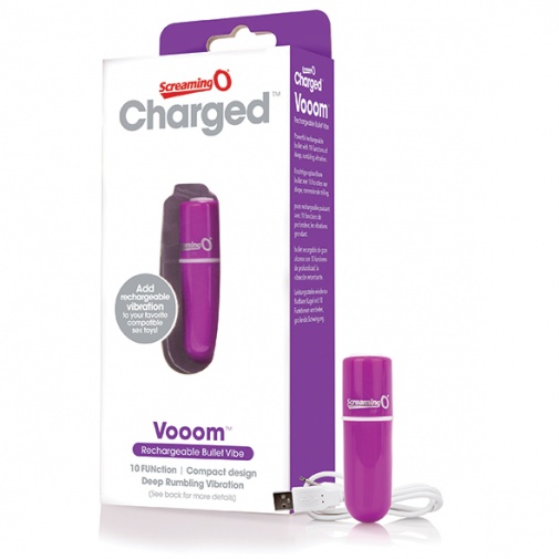 The Screaming O - Charged Vooom Bullet Vibe - Pink photo