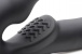 Strap U - Evoke Super Charged Vibrating Strapless Dildo - Black photo-3