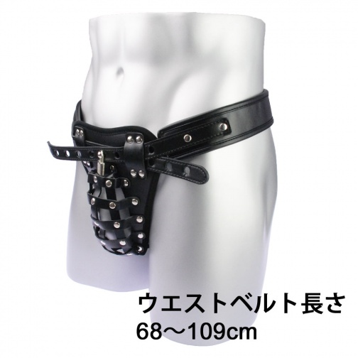 A-One - Training Chastity Belt for Man - Black photo