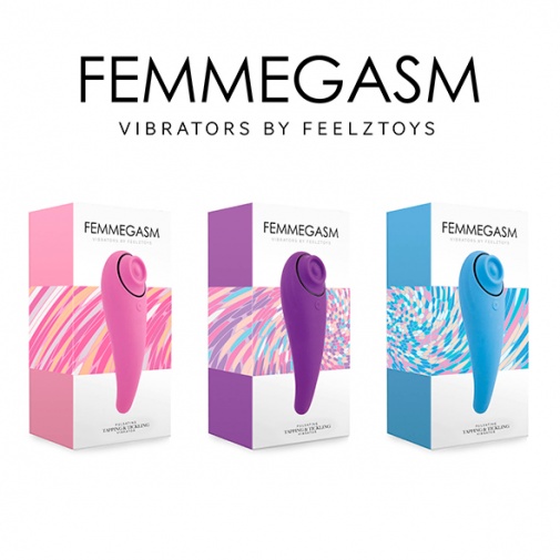 Feelztoys - FemmeGasm Tapping & Tickling Vibe - Turqoise photo