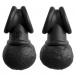 King Cock - Crown Jewels Weighted Balls - Black photo-4