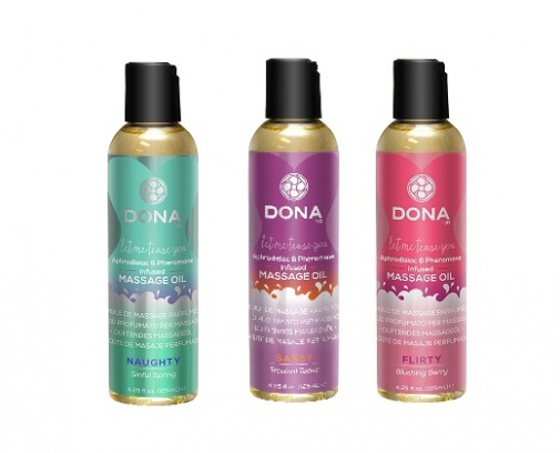 Dona - Massage Oil Flirty Blushing Berry - 110ml photo