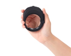 Dorcel - 可調節震動陰莖環 - 黑色 照片