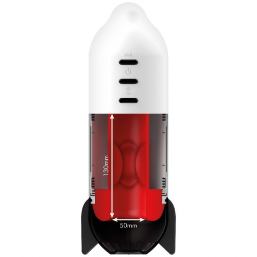 Jamyjob - Rocket Masturbator - White photo